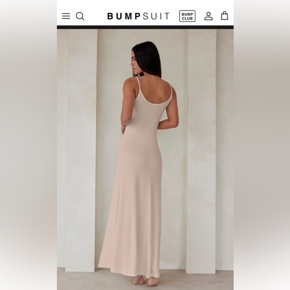 Bumpsuit Cloud Dress in Oat - Picture 2 of 2